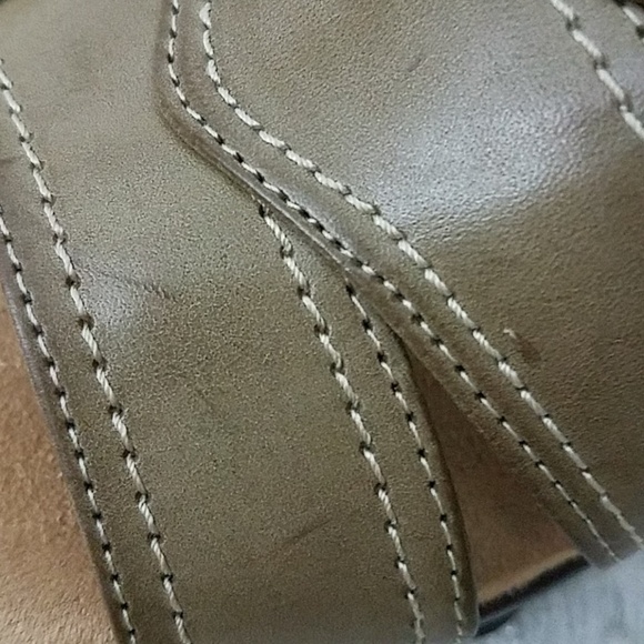 𝅺GH bass & Co sandels Muriel 5.5M taupe heel - Picture 7 of 8